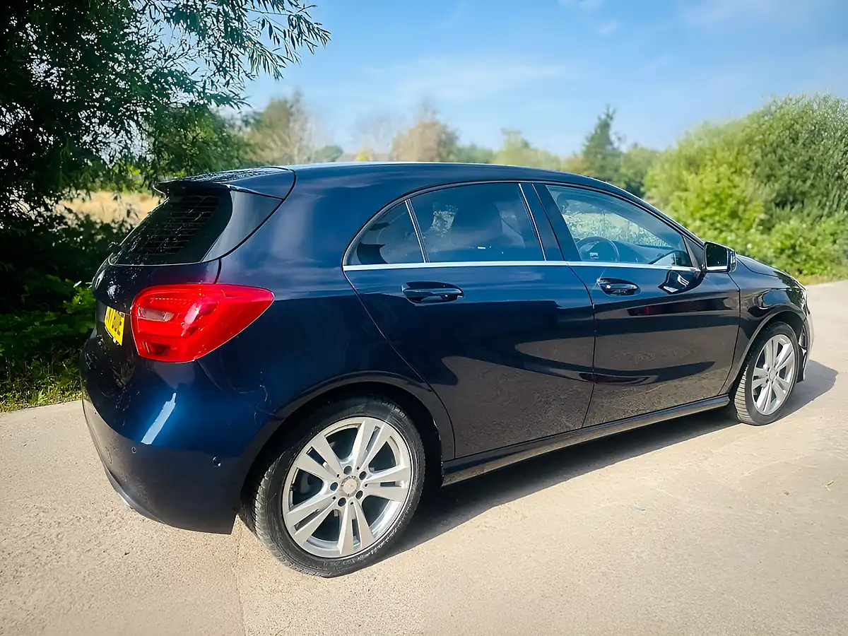 Used 2017 Mercedes-Benz a Class Sport Executive Blue - Interior and Exterior details 10