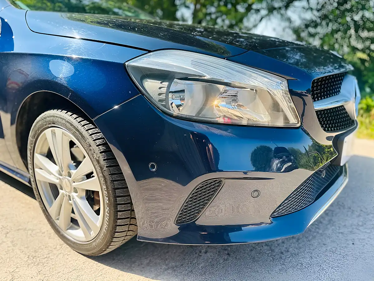 Used 2017 Mercedes-Benz a Class Sport Executive Blue - Interior and Exterior details 17