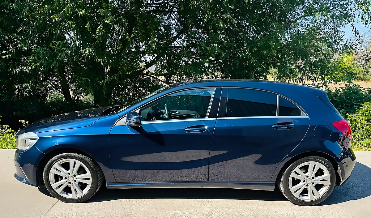 Used 2017 Mercedes-Benz a Class Sport Executive Blue - Interior and Exterior details 4