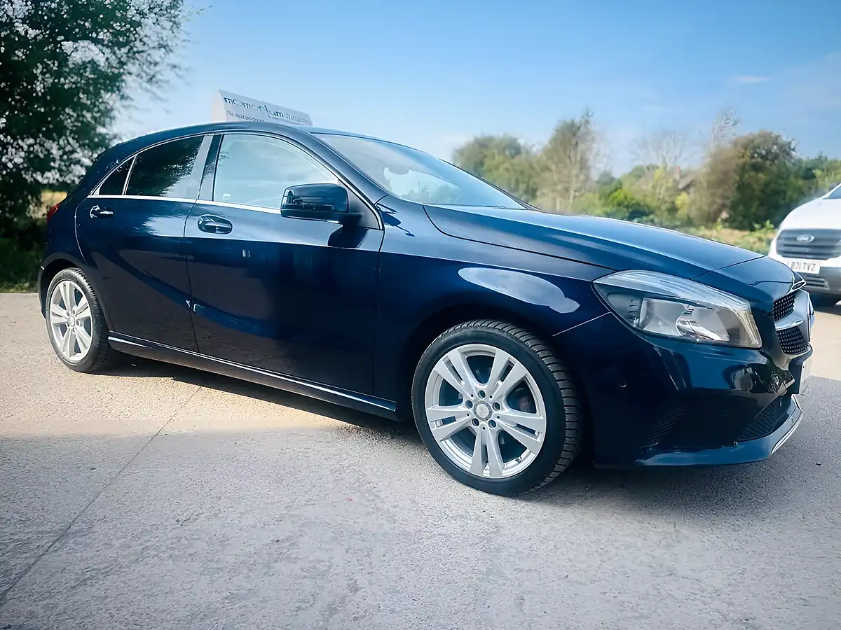 Used 2017 Mercedes-Benz a Class Sport Executive Blue - Interior and Exterior details 7