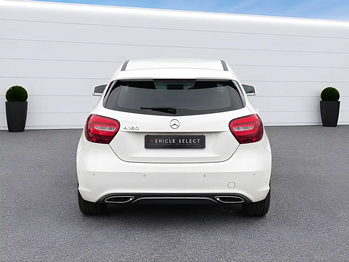 Used 2017 Mercedes-Benz a Class Sport Executive White - Interior and Exterior details 10