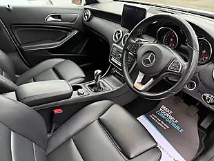 Used 2017 Mercedes-Benz a Class Sport Executive White - Interior and Exterior details 11