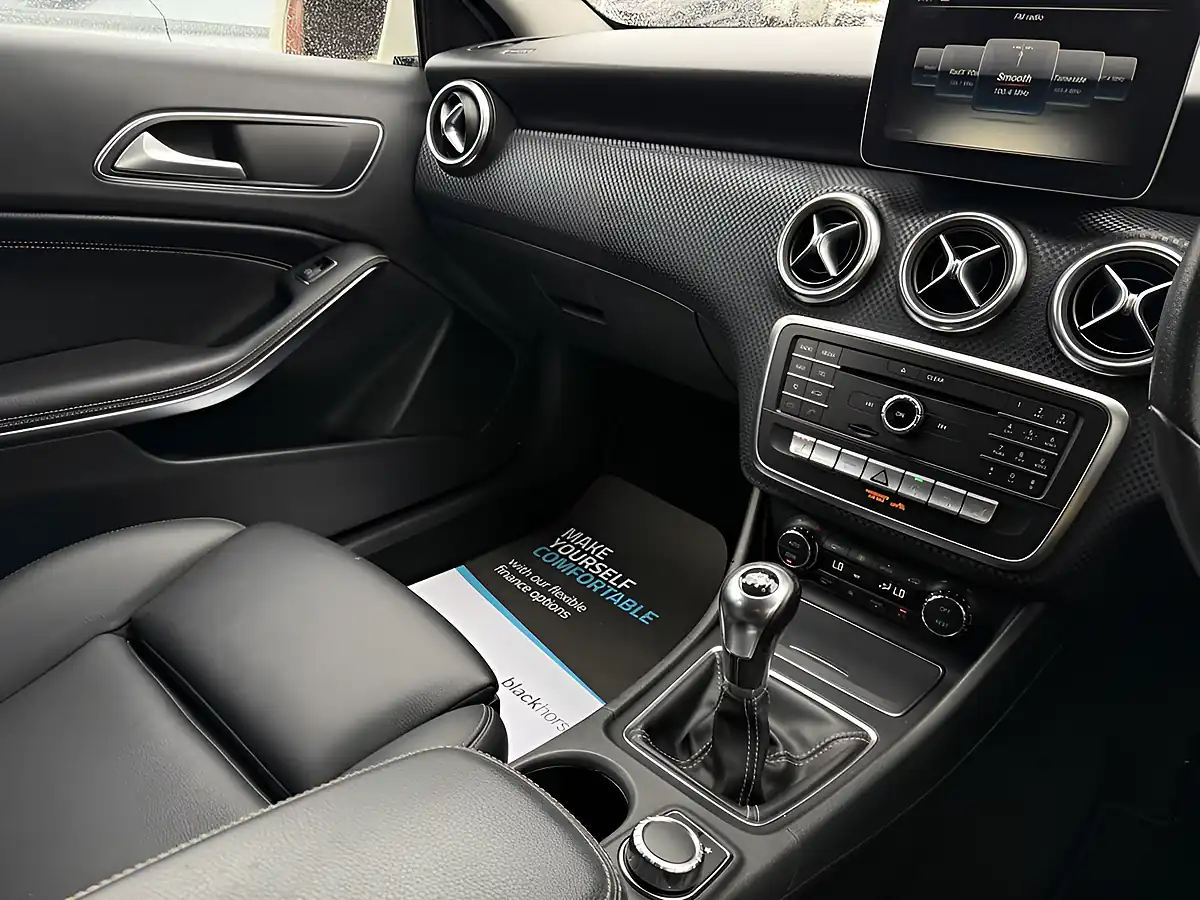 Used 2017 Mercedes-Benz a Class Sport Executive White - Interior and Exterior details 13