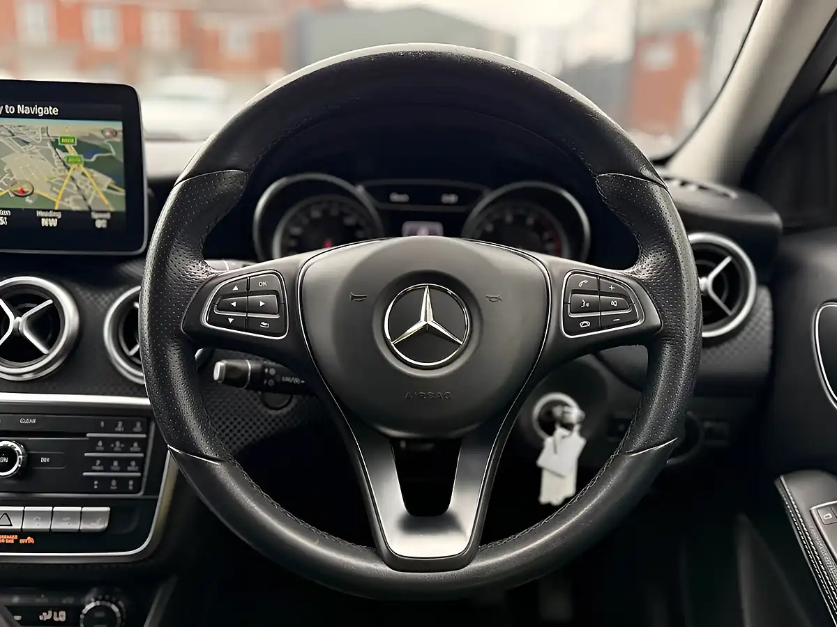 Used 2017 Mercedes-Benz a Class Sport Executive White - Interior and Exterior details 15
