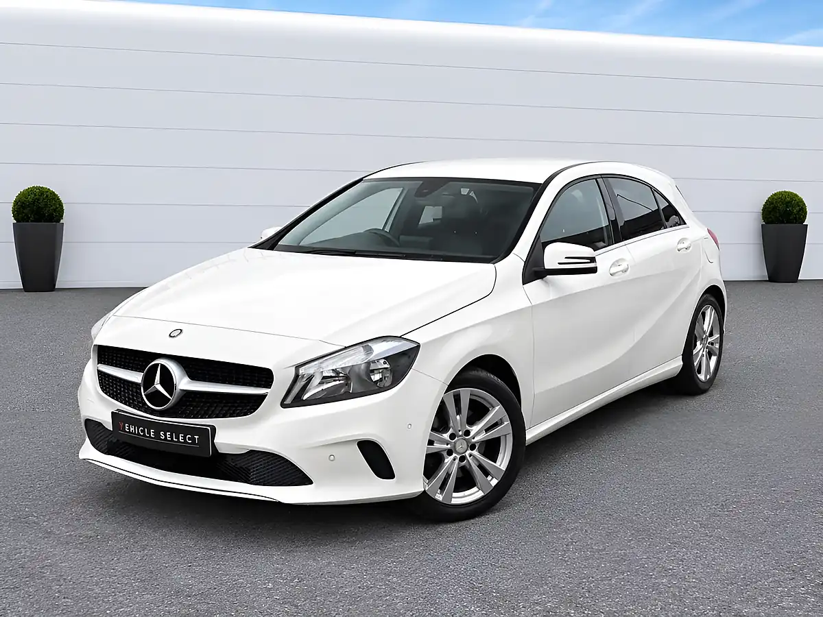 Used 2017 Mercedes-Benz a Class Sport Executive White - Interior and Exterior details 7