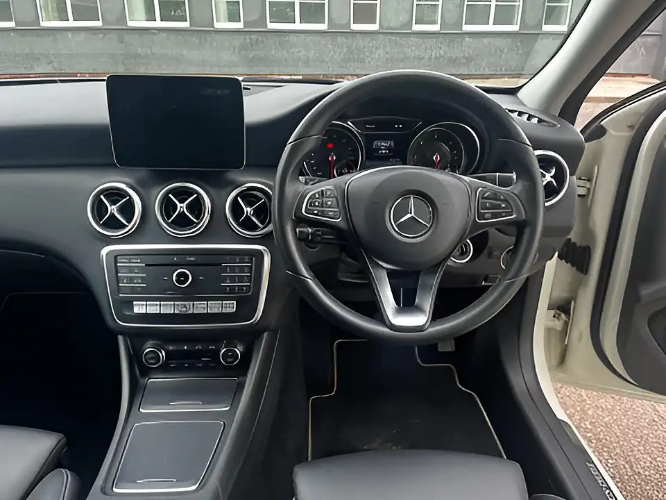 Used 2017 Mercedes-Benz a Class Sport Premium White - Interior and Exterior details 12