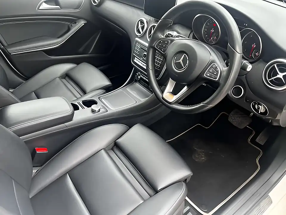Used 2017 Mercedes-Benz a Class Sport Premium White - Interior and Exterior details 15