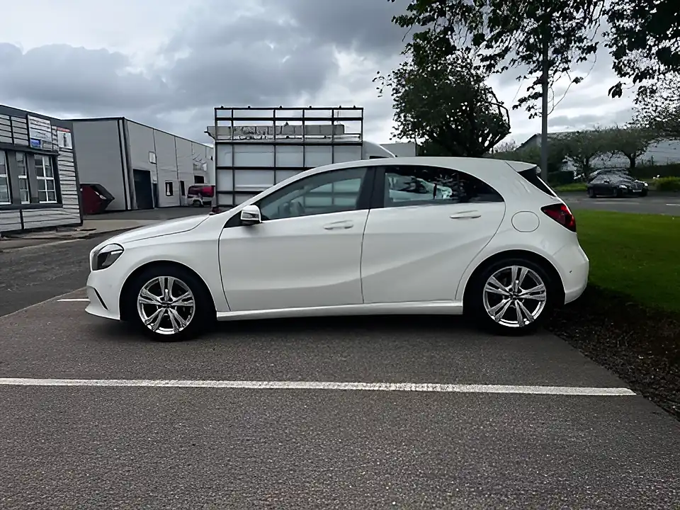 Used 2017 Mercedes-Benz a Class Sport Premium White - Interior and Exterior details 2