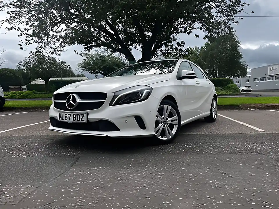 Used 2017 Mercedes-Benz a Class Sport Premium White - Interior and Exterior details 20