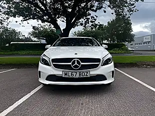 Used 2017 Mercedes-Benz a Class Sport Premium White - Interior and Exterior details 3