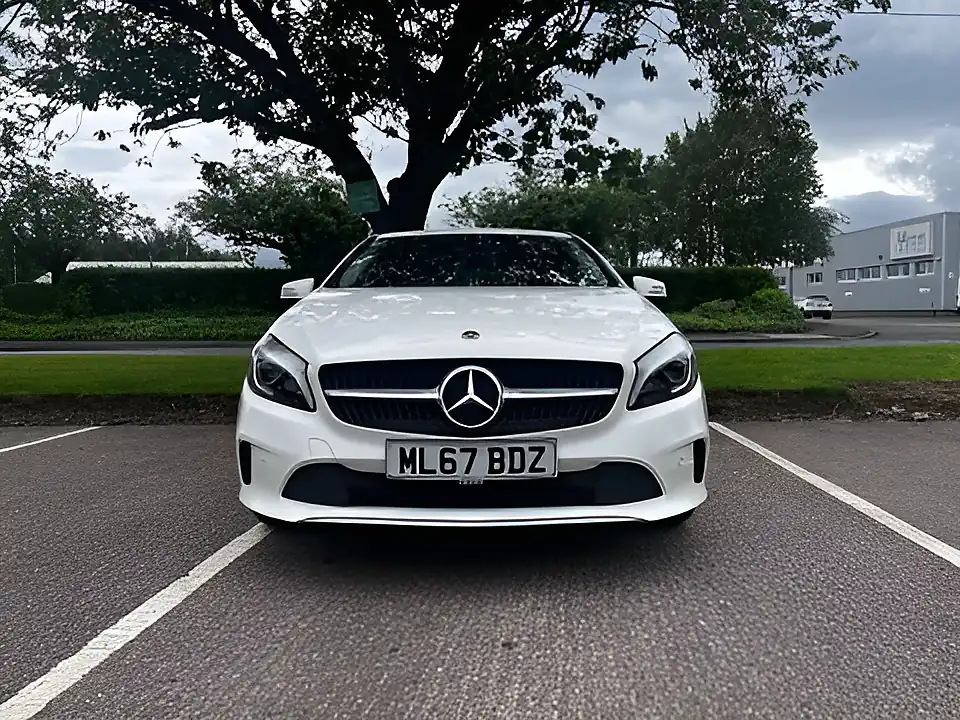 Used 2017 Mercedes-Benz a Class Sport Premium White - Interior and Exterior details 3