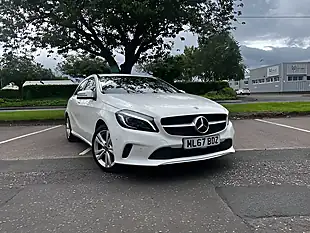 Used 2017 Mercedes-Benz a Class Sport Premium White - Interior and Exterior details 5