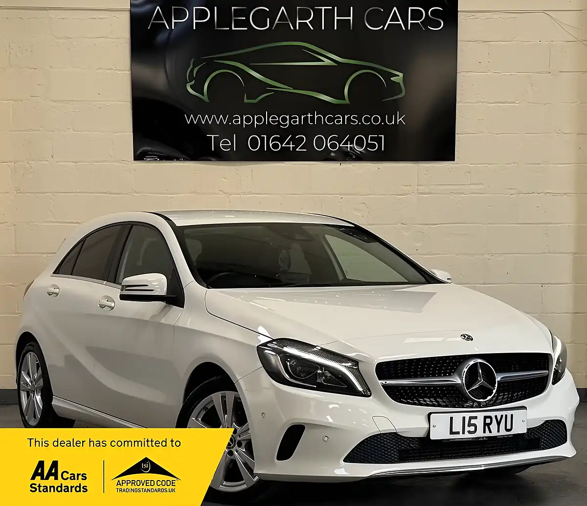 Used 2017 Mercedes-Benz a Class Sport Premium White - Front View