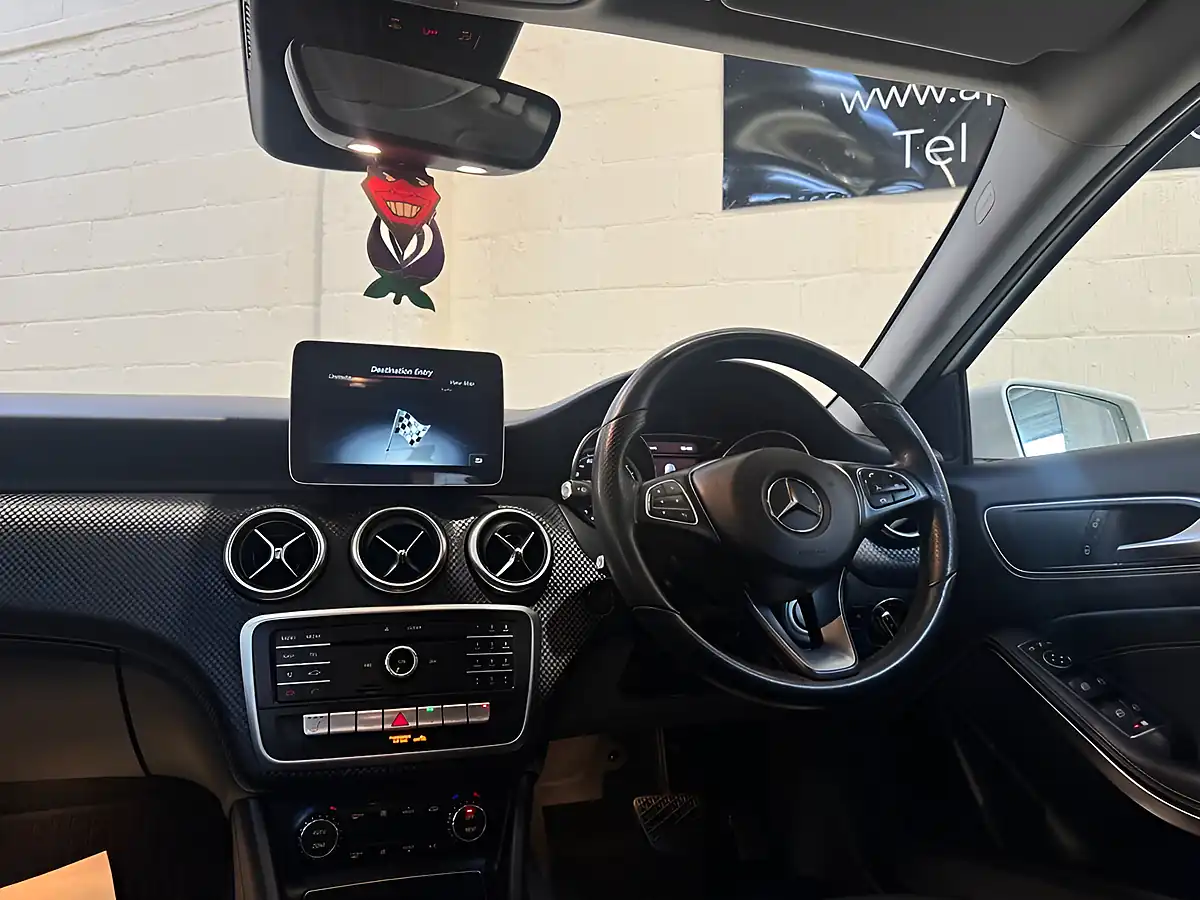 Used 2017 Mercedes-Benz a Class Sport Premium White - Interior and Exterior details 10