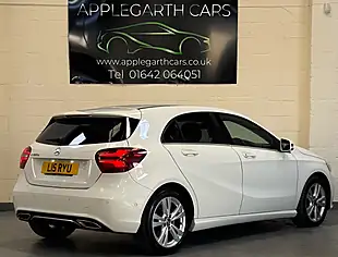 Used 2017 Mercedes-Benz a Class Sport Premium White - Interior and Exterior details 3