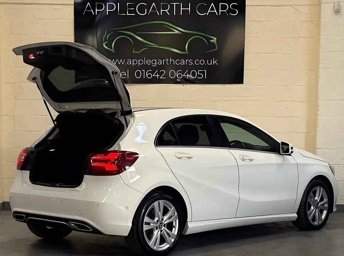 Used 2017 Mercedes-Benz a Class Sport Premium White - Interior and Exterior details 4