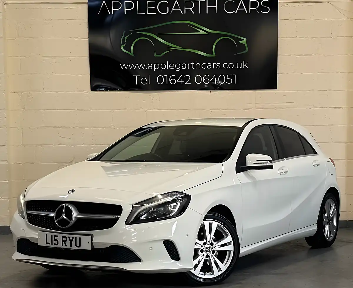 Used 2017 Mercedes-Benz a Class Sport Premium White - Interior and Exterior details 5