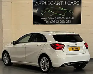 Used 2017 Mercedes-Benz a Class Sport Premium White - Interior and Exterior details 7