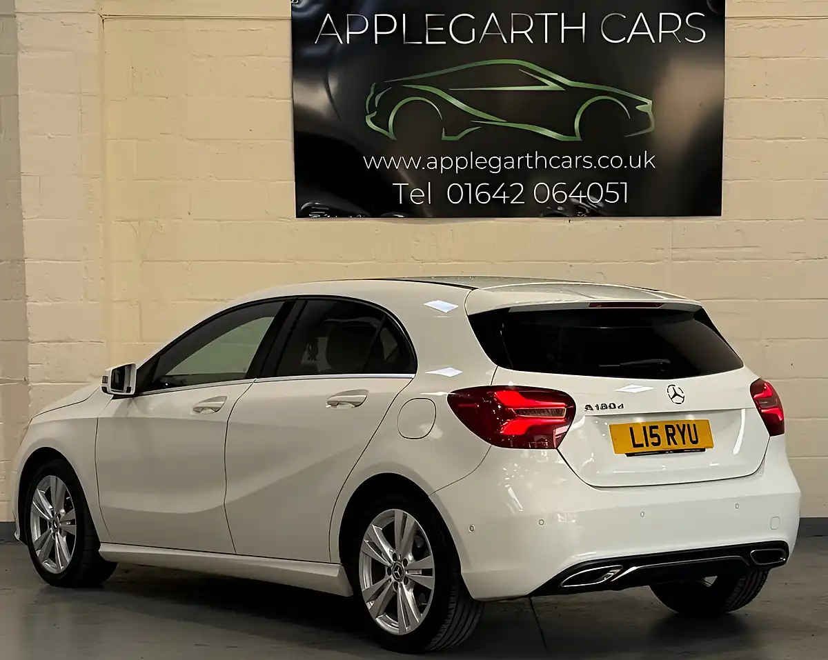 Used 2017 Mercedes-Benz a Class Sport Premium White - Interior and Exterior details 7
