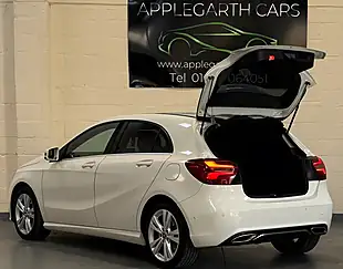 Used 2017 Mercedes-Benz a Class Sport Premium White - Interior and Exterior details 8