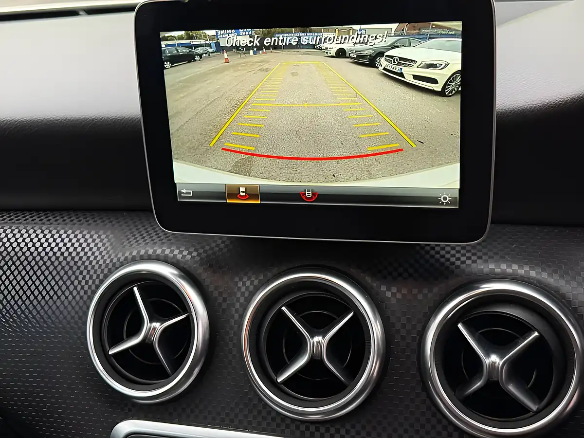 Used 2017 Mercedes-Benz a Class Sport (premium) White - Interior and Exterior details 16