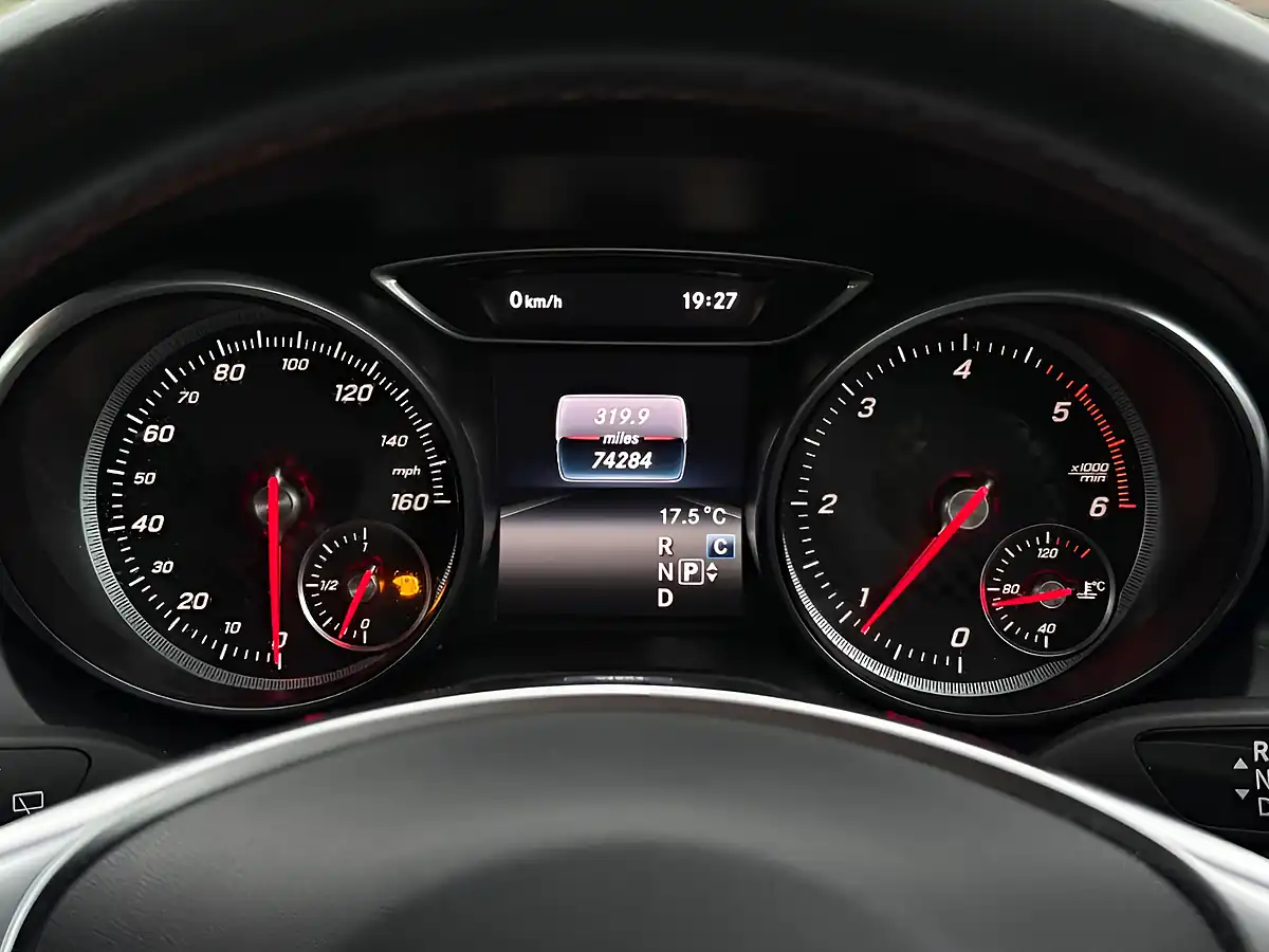 Used 2017 Mercedes-Benz a Class Sport (premium) White - Interior and Exterior details 19