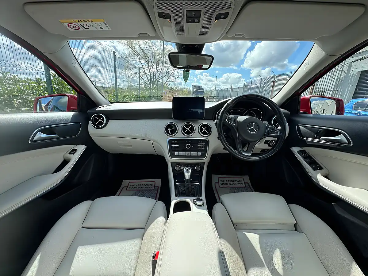 Used 2017 Mercedes-Benz a Class Sport Red - Interior and Exterior details 7