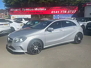 Used 2017 Mercedes-Benz a Class Sport Silver - Interior and Exterior details 5