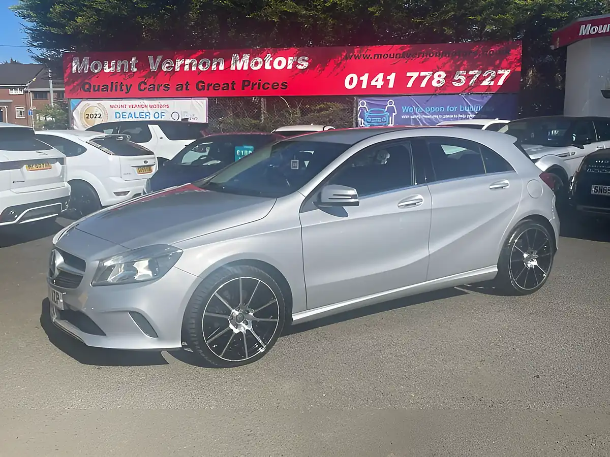 Used 2017 Mercedes-Benz a Class Sport Silver - Interior and Exterior details 5