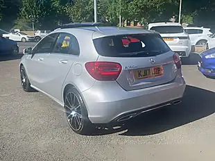 Used 2017 Mercedes-Benz a Class Sport Silver - Interior and Exterior details 6