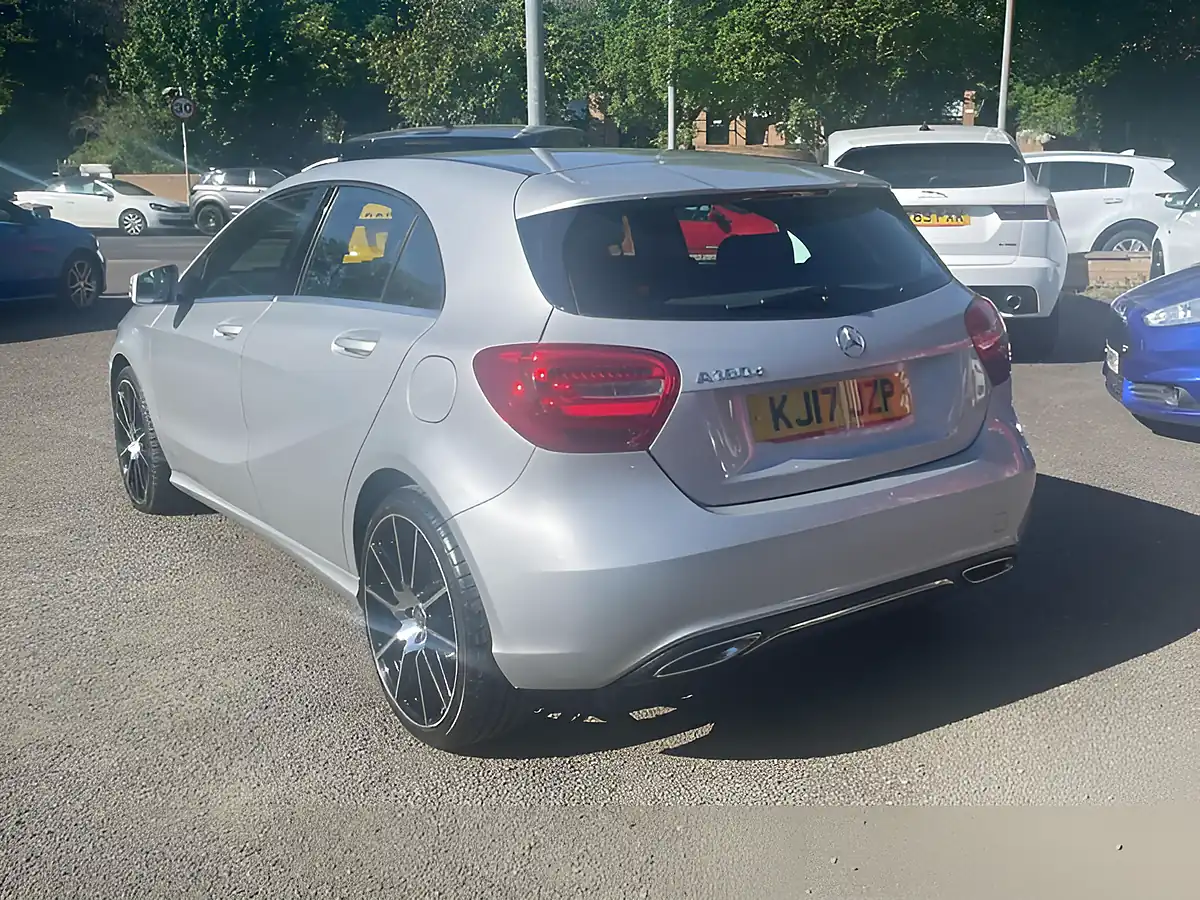 Used 2017 Mercedes-Benz a Class Sport Silver - Interior and Exterior details 6