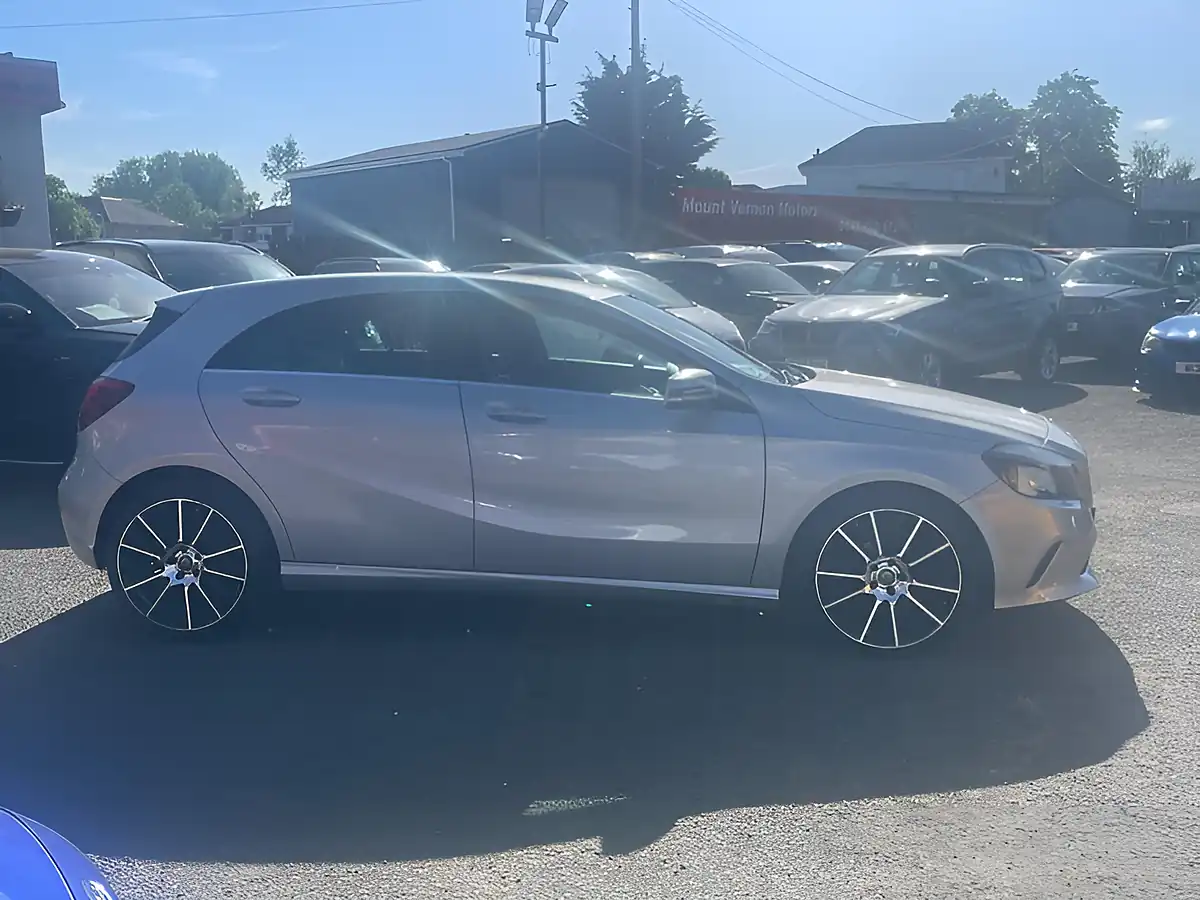 Used 2017 Mercedes-Benz a Class Sport Silver - Interior and Exterior details 9