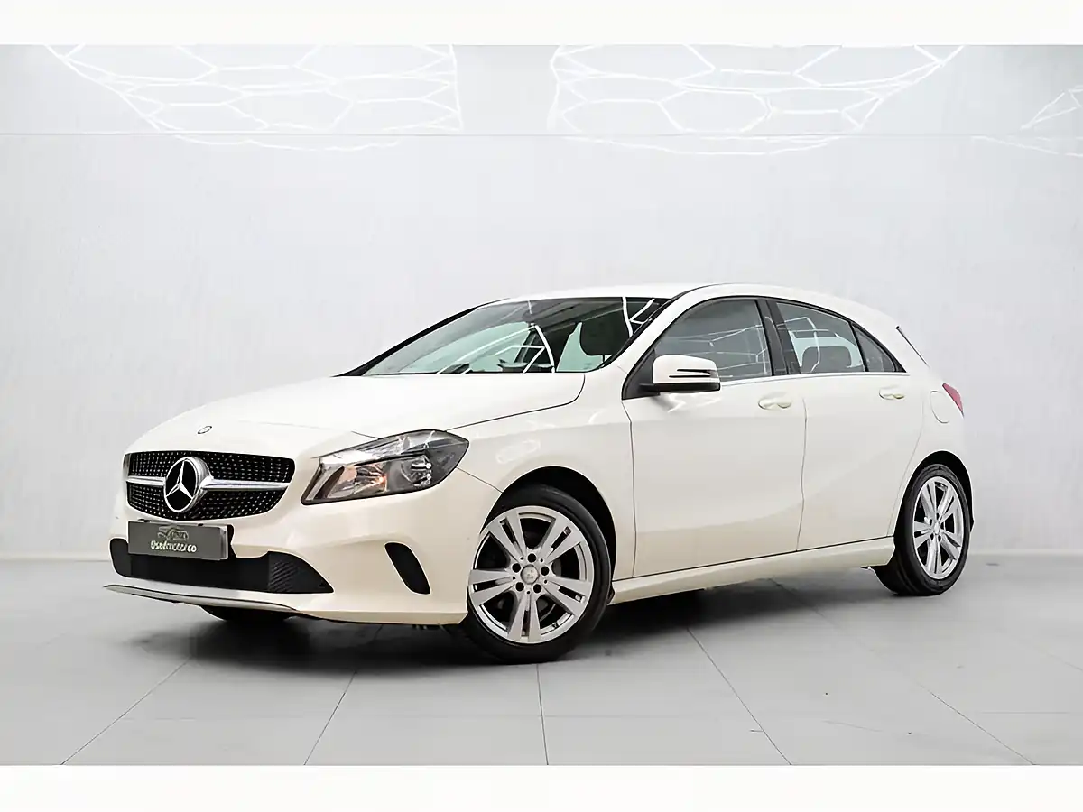 Used 2017 Mercedes-Benz a Class Sport White - Interior and Exterior details 4