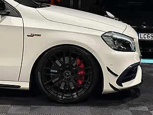 Used 2017 Mercedes-Benz a Class White - Interior and Exterior details 10