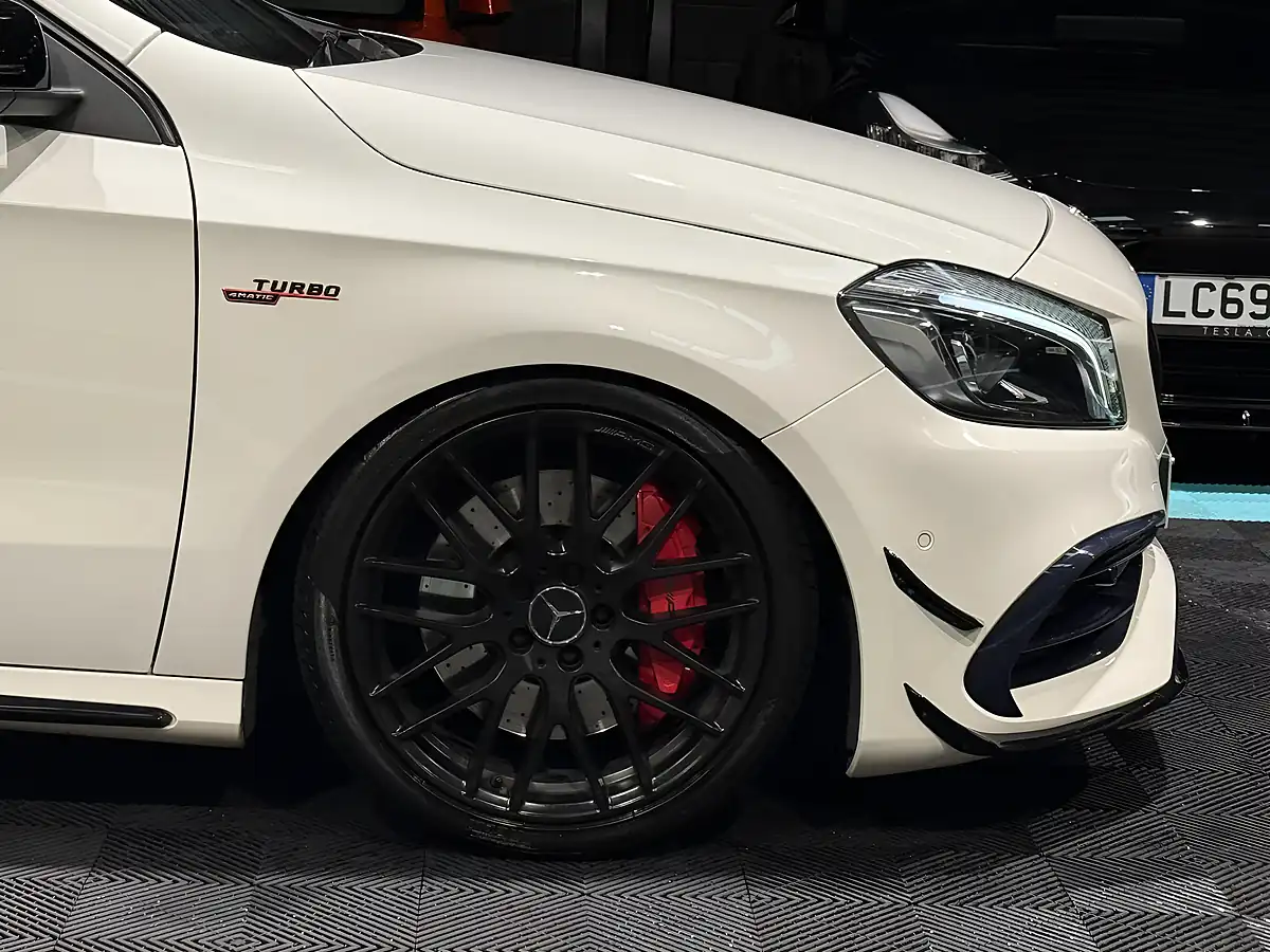 Used 2017 Mercedes-Benz a Class White - Interior and Exterior details 10
