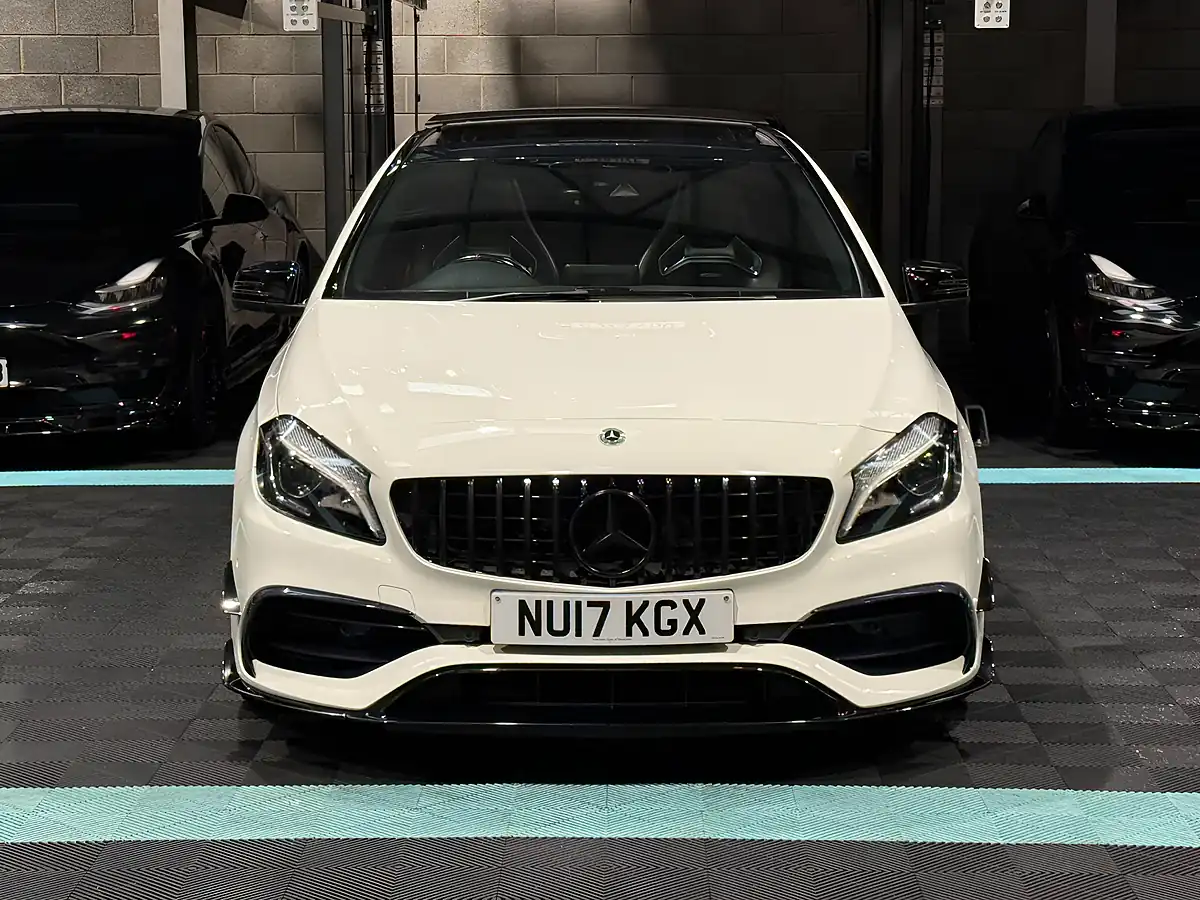 Used 2017 Mercedes-Benz a Class White - Interior and Exterior details 4