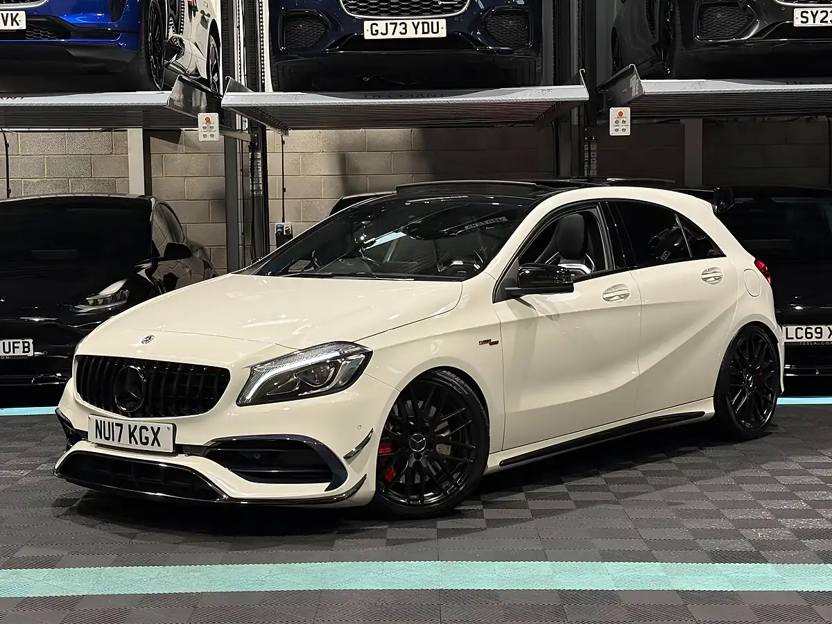 Used 2017 Mercedes-Benz a Class White - Interior and Exterior details 5