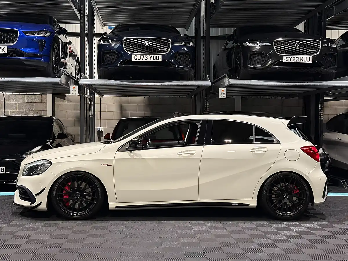 Used 2017 Mercedes-Benz a Class White - Interior and Exterior details 6