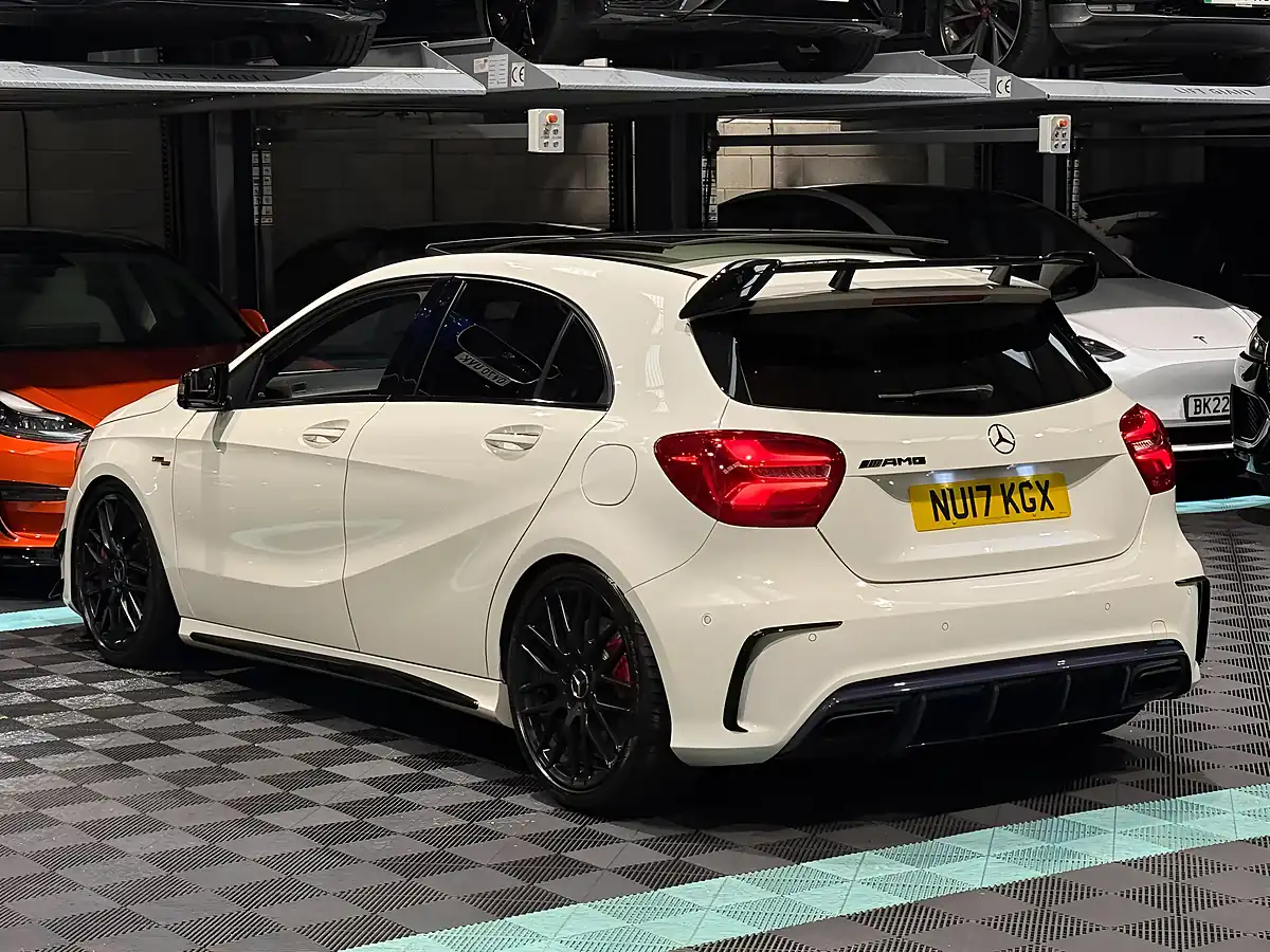 Used 2017 Mercedes-Benz a Class White - Interior and Exterior details 7