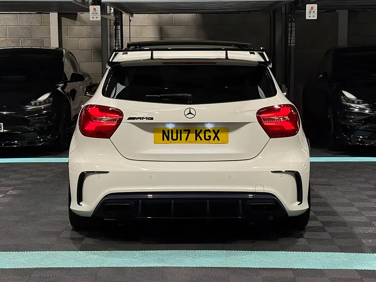 Used 2017 Mercedes-Benz a Class White - Interior and Exterior details 8