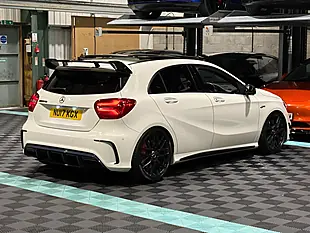Used 2017 Mercedes-Benz a Class White - Interior and Exterior details 9