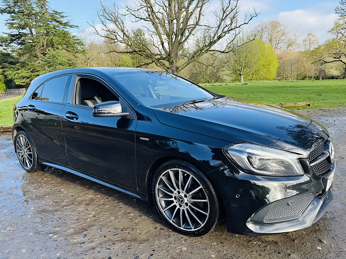 Used 2017 Mercedes-Benz a Class Whiteart (limited Edition) Black - Interior and Exterior details 14