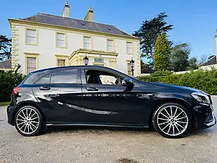 Used 2017 Mercedes-Benz a Class Whiteart (limited Edition) Black - Interior and Exterior details 2