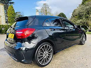 Used 2017 Mercedes-Benz a Class Whiteart (limited Edition) Black - Interior and Exterior details 3