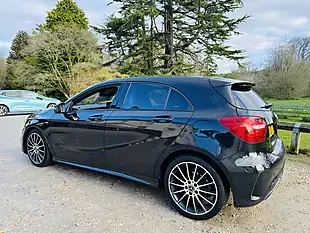 Used 2017 Mercedes-Benz a Class Whiteart (limited Edition) Black - Interior and Exterior details 4