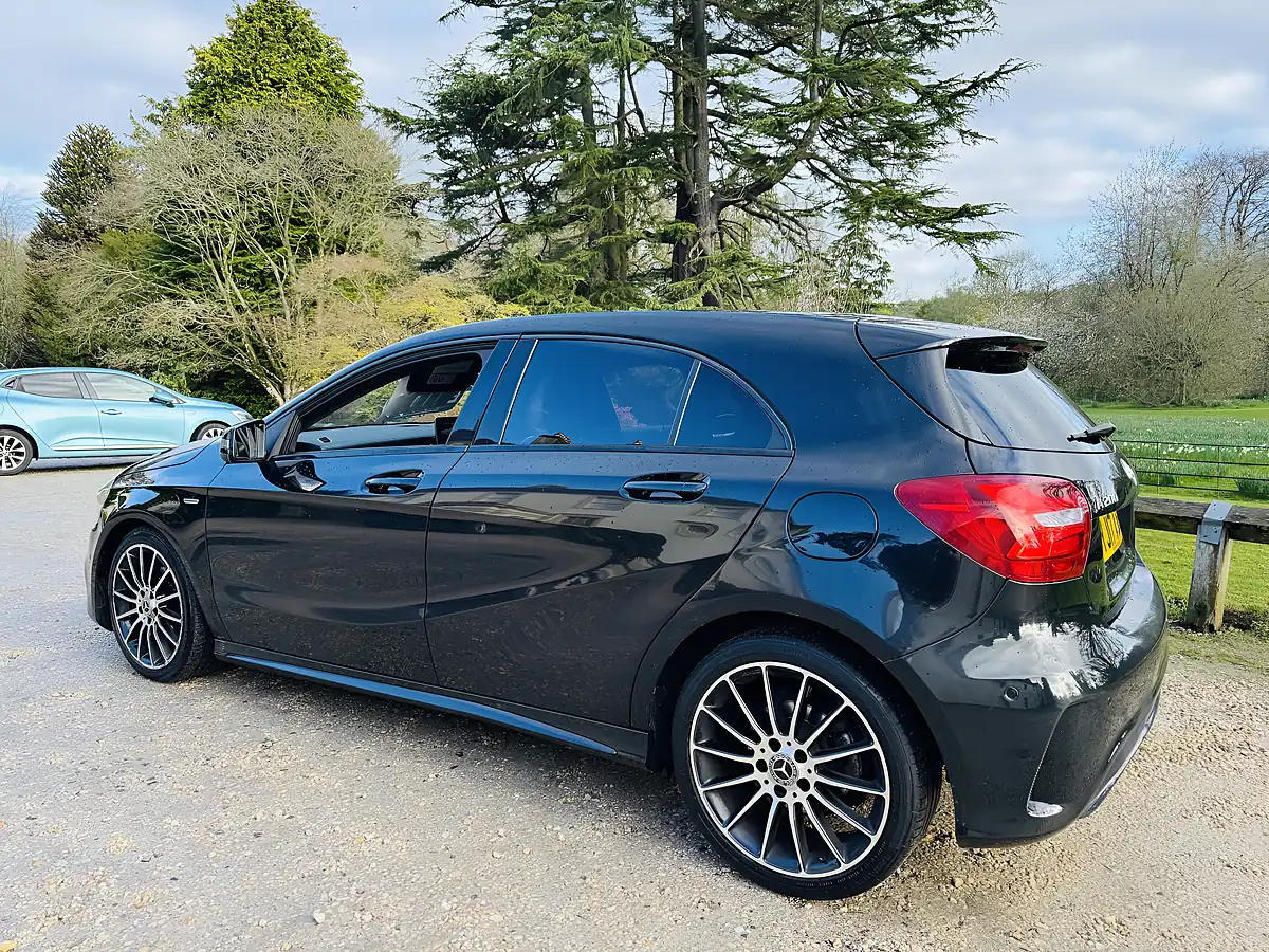 Used 2017 Mercedes-Benz a Class Whiteart (limited Edition) Black - Interior and Exterior details 4