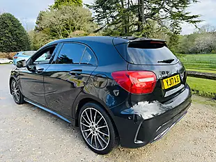 Used 2017 Mercedes-Benz a Class Whiteart (limited Edition) Black - Interior and Exterior details 5