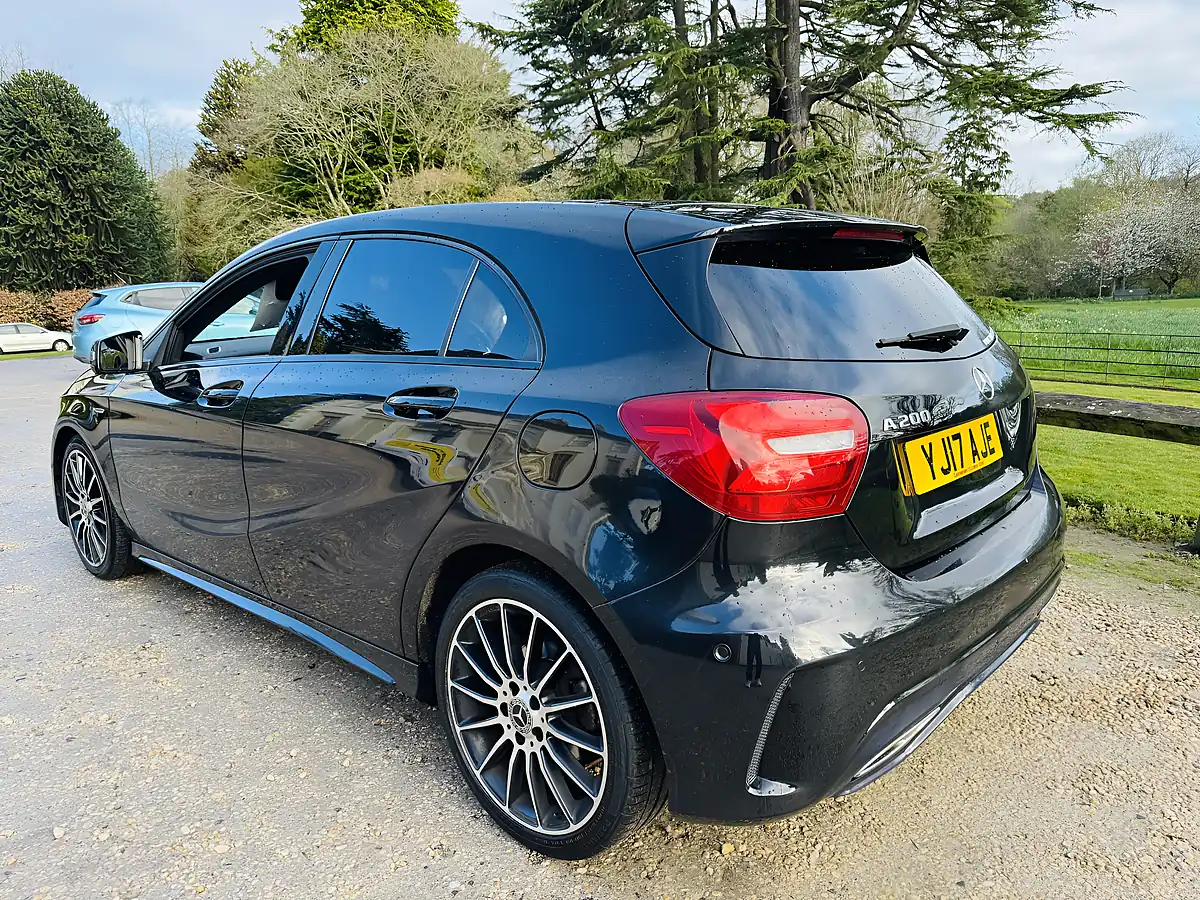 Used 2017 Mercedes-Benz a Class Whiteart (limited Edition) Black - Interior and Exterior details 5