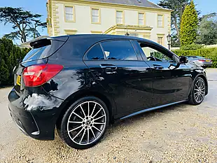 Used 2017 Mercedes-Benz a Class Whiteart (limited Edition) Black - Interior and Exterior details 6