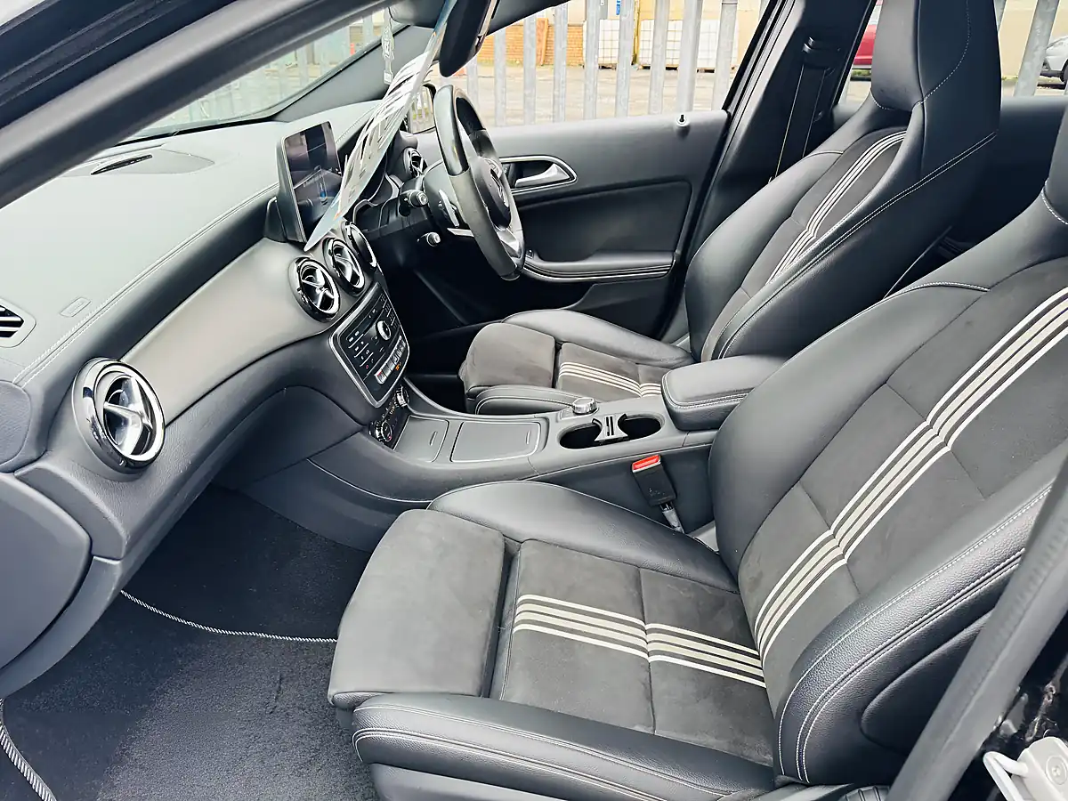 Used 2017 Mercedes-Benz a Class Whiteart (limited Edition) Black - Interior and Exterior details 7